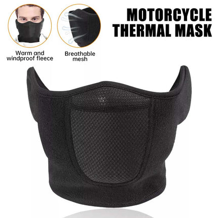 Winter Windproof Half Face Mask Ear Warmer for Skiing Motorcycle Riding