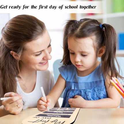 First Day Of School Photo Board Back To School Sign Chalkboard