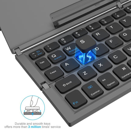 Portable Foldable BT Keyboard for Tablets, Laptops & Smartphones