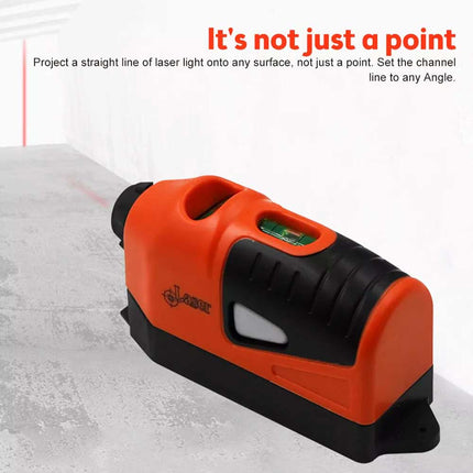Mini Laser Level Vertical Horizontal Straight Line Measurement Gauge Tool