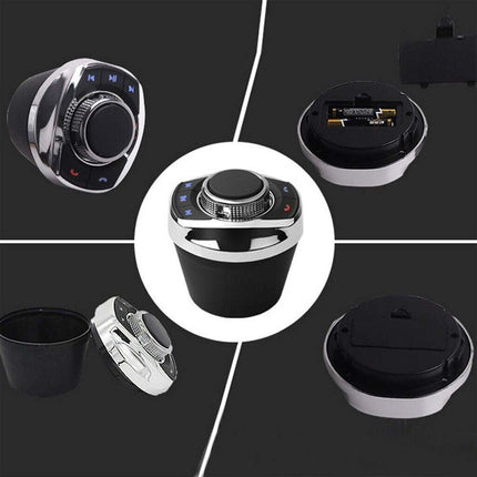 Universal Wireless Steering Wheel Remote Volume Control GPS Smart Button