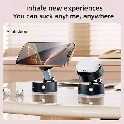 360° Rotation Magnetic Car Phone Holder Vacuum Suction Cup Mount Stand