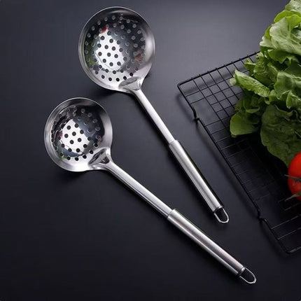 10PCS Stainless Steel Cookware Set with Utensils & Serving Spoons