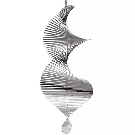 Helix 3D Wind Spinner Metal Outdoor Yard Garden Hanging Decor Ornaments
