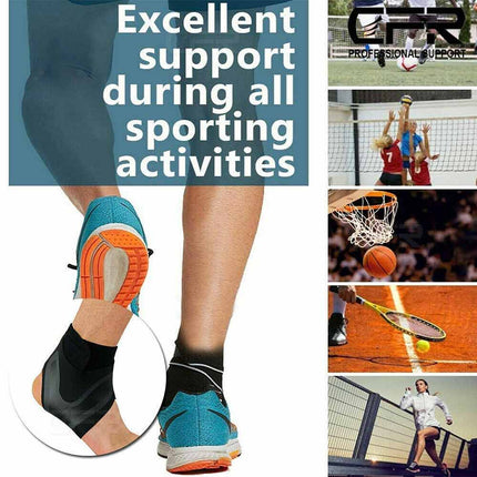 1 Pair Plantar Fasciitis Therapy Wrap Heel Foot Pain Arch Support Ankle Brace