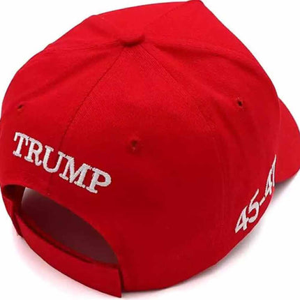 New Trump 2024 Red MAGA Hat 45-47 Baseball Cap, Great Again
