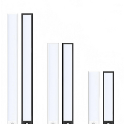 LED PIR Motion Sensor Strip Light Magnetic USB Rechargeable Cabinet