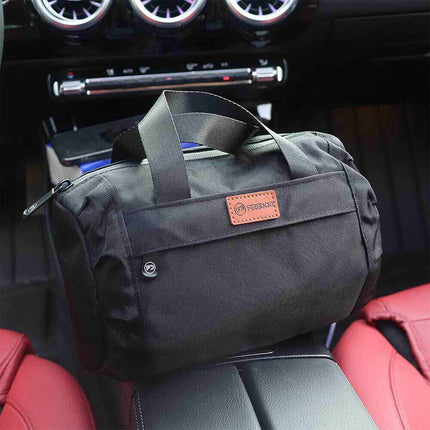 Large Black Smell Proof Pouch, Carbon Lined Odor Proof Stash Bag