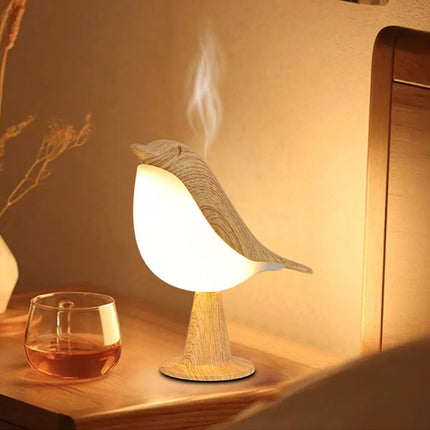 2 in 1 Bird Diffuser Lamp, USB Touch Sensor Bedside Desk Light