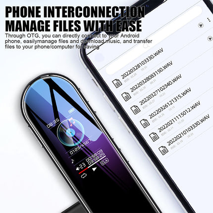 Mini Digital Voice Recorder 4GB Dictaphone MP3 Player Audio Recording