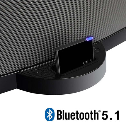 Bluetooth 5.1 30Pin Audio Receiver Stereo Adapter for iOS Bose SoundDock