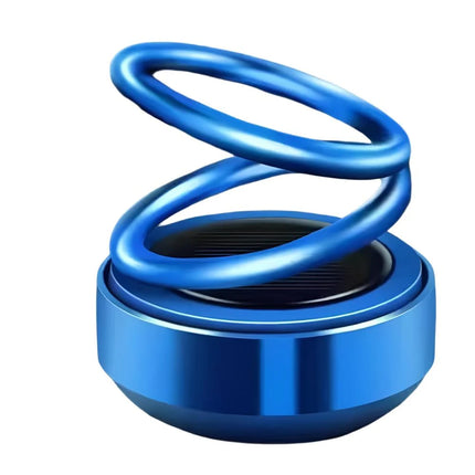 Portable Solar Kinetic Car Air Freshener with Aromatherapy