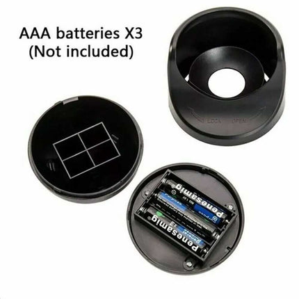 360° Battery LED Motion Sensor Security Light, Indoor/Outdoor Garden New