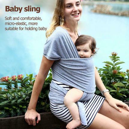 Adjustable Baby Sling Wrap Carrier Infant Breastfeeding Pouch Newborn