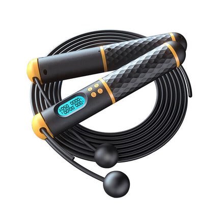 Cordless Speed Jump Rope with Digital Calorie Tracker for Fitness