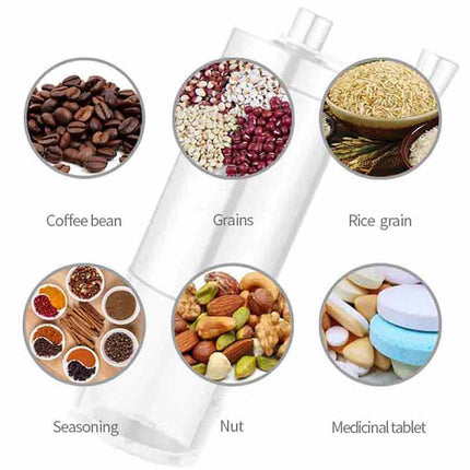 Portable Travel Hand Coffee Bean Grinder Stainless Steel Conical Burr