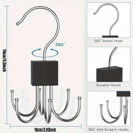 2pcs Hanger Belt Organizer Rack Space Saving Closet Hooks for Home New