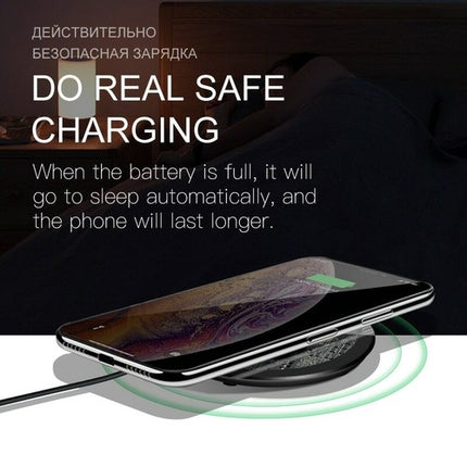 Fast Wireless Charger Pad 30W for iPhone 14 13 12 Pro Samsung S23 Plus