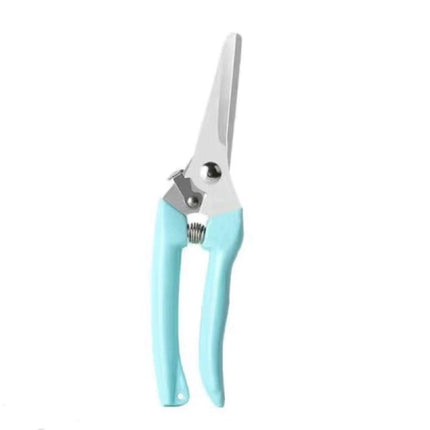 2-Piece Stainless Steel Garden Shears, Straight & Curved Blades