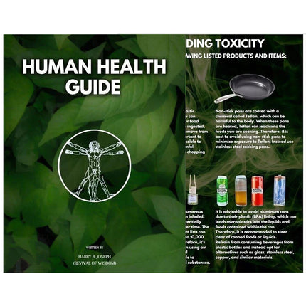 Human Health Guide by Harry B Joseph – Book for Wellness Reading
