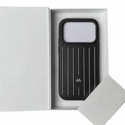 New Protective Phone Case for iPhone 18 Pro Max Black Aluminum Cover