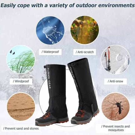 Waterproof Snake Guard Gaiters Anti Bite Leg Protector Snow Sand Hiking Boots