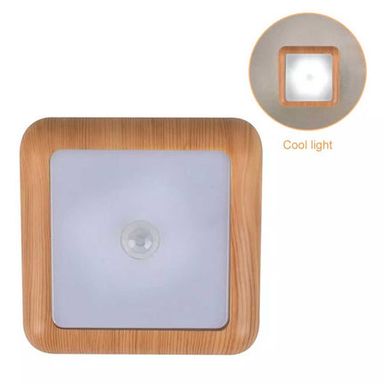 6 LED Motion Sensor Night Light Battery Operated Indoor Closet Cabinet Lamp