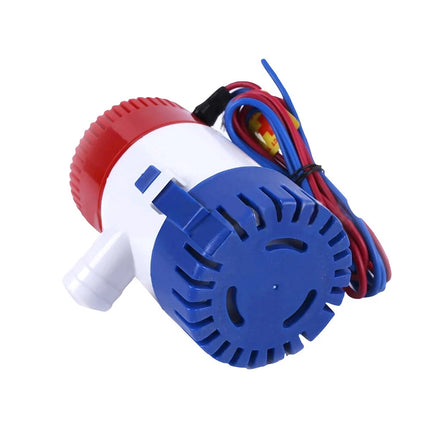 12V 1100GPH Marine Bilge Pump Electric Submersible Water Pump Boat Yacht