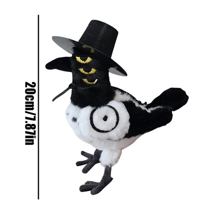 K Pop Demon Hunters Three Eyed Bird Plush Toy Movie Figure Plushie