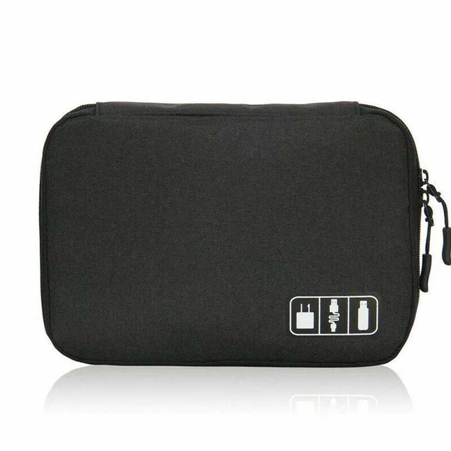 Travel Cable Organizer Bag Electronic Accessories USB Cord Charger Storage