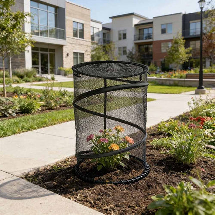 Pop-Up Garden Mesh Net Cover, Foldable Plant Protection for Vegetables
