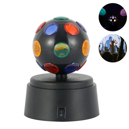 LED Disco Ball Light, Battery-Powered Party DJ Club Stage Lamp