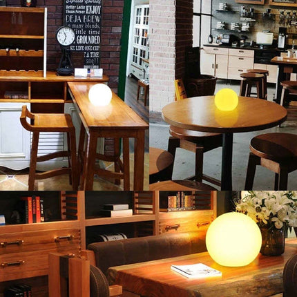 16 Color RGB LED Globe Lamp Remote Control Mood Light Night Orb 15cm