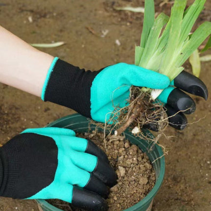 Anti-Slip Gardening Gloves with Claws, Waterproof & Wear Resistant