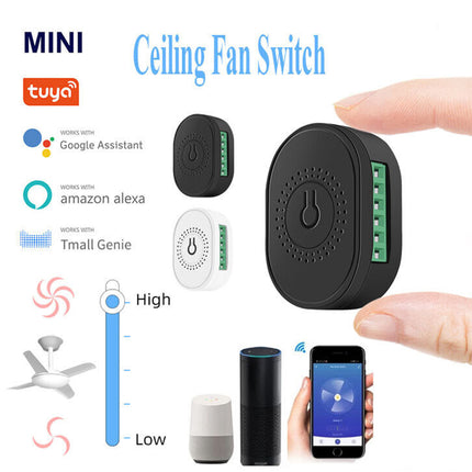 Smart WiFi Ceiling Fan Switch Tuya Wireless APP Remote Controller On Off