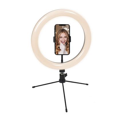 Portable 10" Ring Light with Tripod and Wireless Remote Control