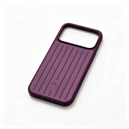 New Premium Aluminum Phone Case for iPhone 18 Pro with Burgundy Cover