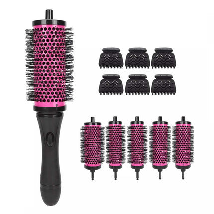 Hair Styling Brush Set Detachable Round 6 Barrels Styling Tool UK
