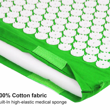 Non-slip Acupressure Yoga Mat, Spike Massage Cushion for Pilates & Fitness