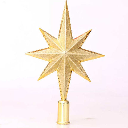 Christmas Tree Star Topper, Home Tree Top Star Ornament Xmas Decor