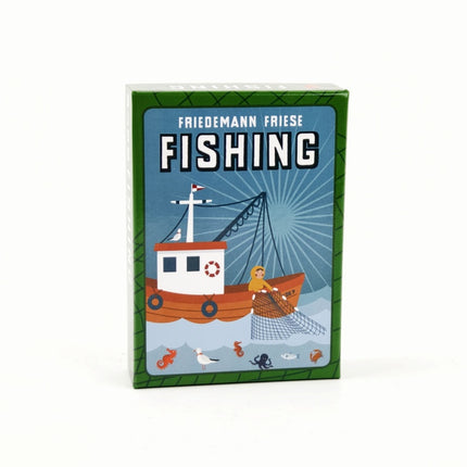 Fishing Game: Trick-Taking & Deck-Building Family Board Game English Cards