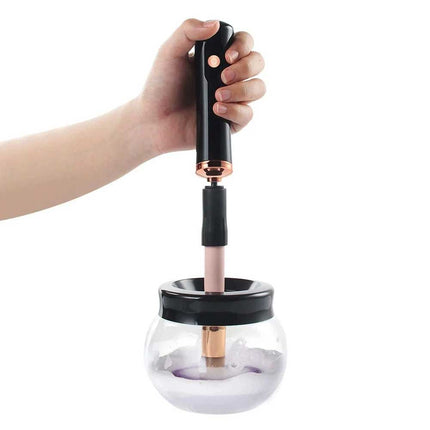 Electric Makeup Brush Cleaner Dryer Set, Cosmetic Auto Clean Quick Dry