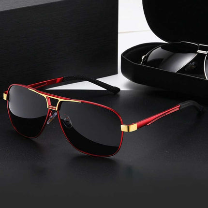 Unisex UV400 Polarized Sunglasses for Fishing, Driving & Sport Pilot Style