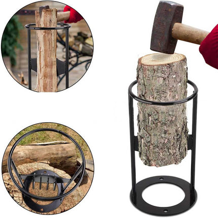 Wood Kindling Splitter Tool Log Cutter Christmas Firewood Racker Ornament