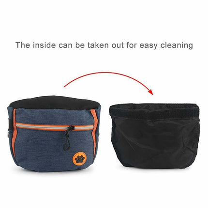 Large Capacity Dog Training Pouch, Waist Bag for Treats & Snacks