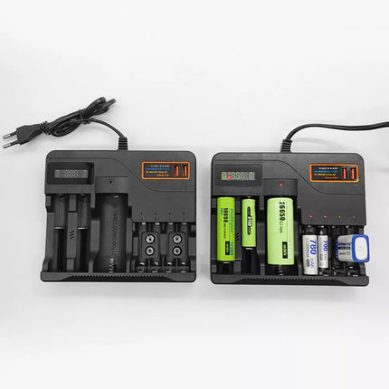 LCD Smart Battery Charger for AAA AA 9V Ni-MH Ni-CD Rechargeable
