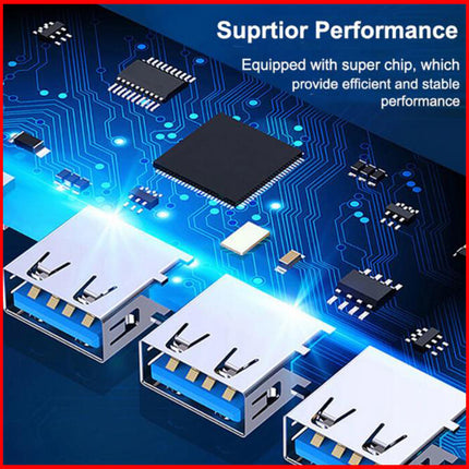 USB C to USB 3.0 OTG Hub, 4 Ports Type C Adapter Connector