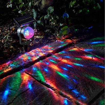 Solar Power Laser Star Projector Light, Waterproof Outdoor Christmas