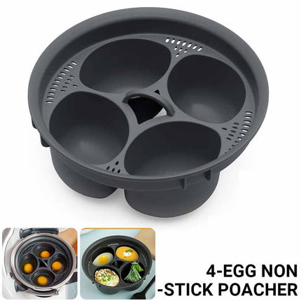 4 Egg Poacher Insert Non Stick for Thermomix TM5 TM6 Egg Poacher Accessory