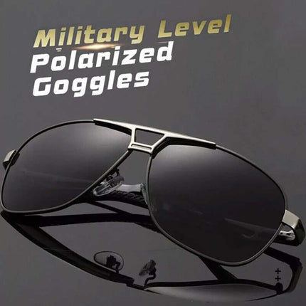 Unisex UV400 Polarized Sunglasses for Fishing, Driving & Sport Pilot Style